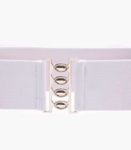 White Waist Belt