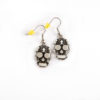 Sugar Skull Black & White Earrings - Image 2
