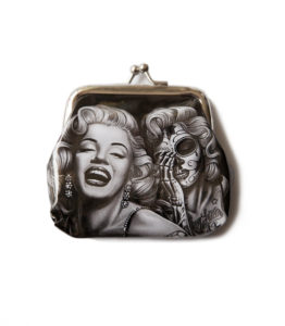 Marilyn Monroe Skull Coin Purse
