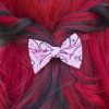Pink Bandana Bow Clip