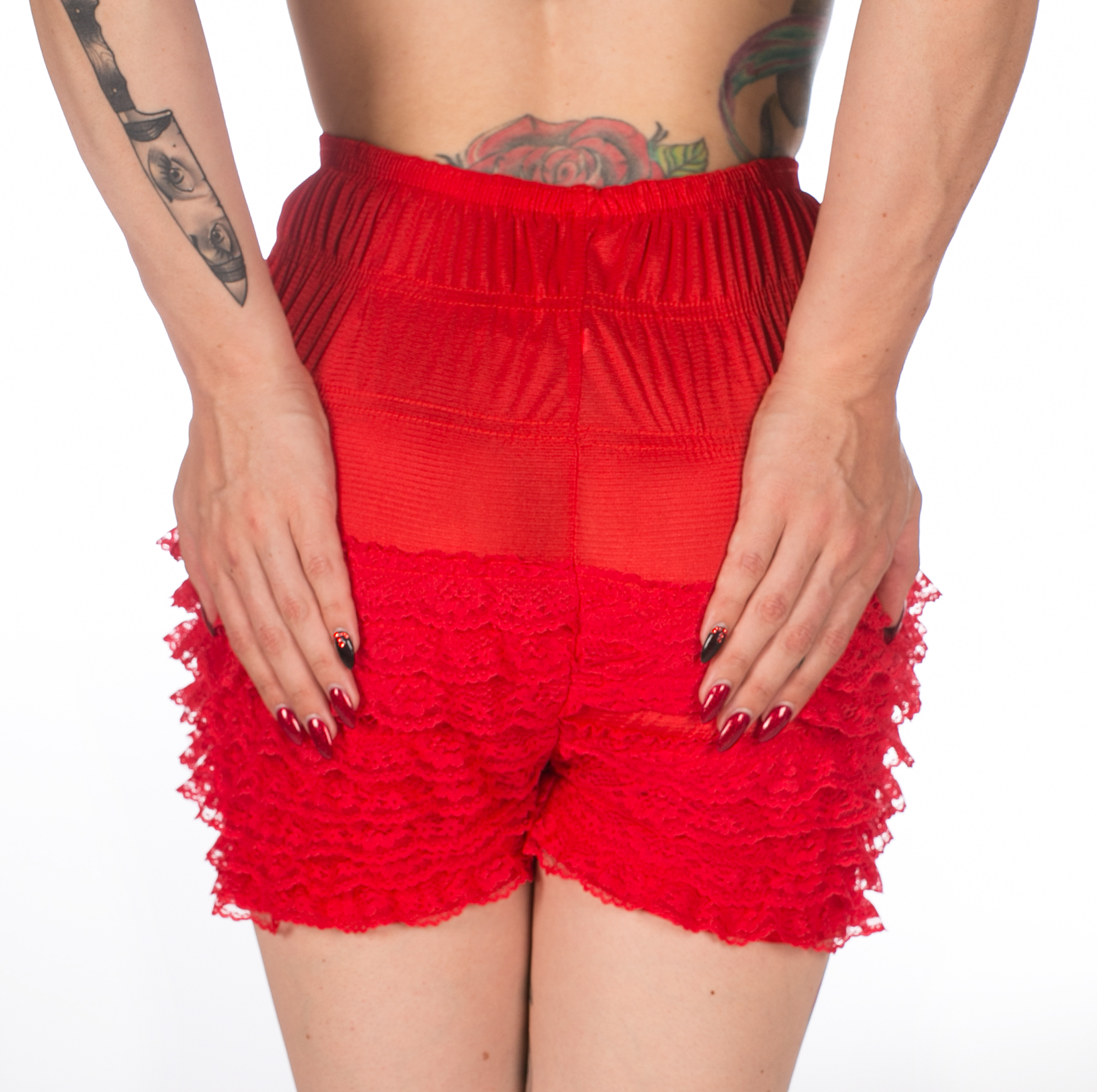 Red Frilly Knickers - Cybershop Australia