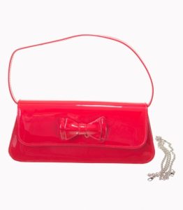 Banned Apparel - Red Mimi Clutch Bag
