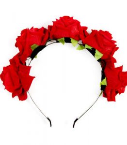 Red Rose Headband