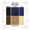 Bella Blue Colour Chart