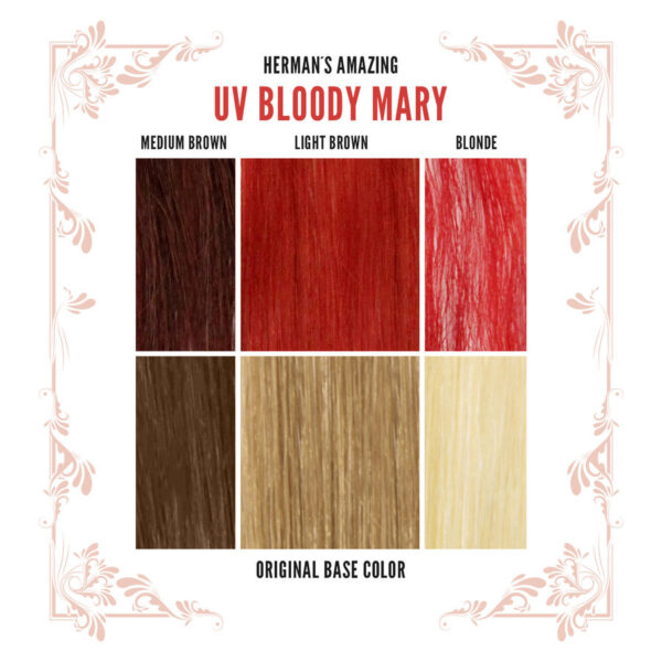 Bloody Mary Colour Chart