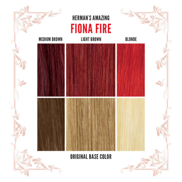 Fiona Fire Colour Chart