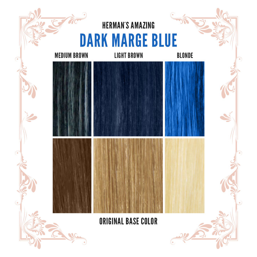 Dark Marge Blue - Hair Dye - Cybershop Australia