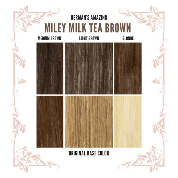 Miley Brown Colour Chart