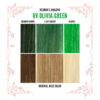 Olivia Green Colour Chart
