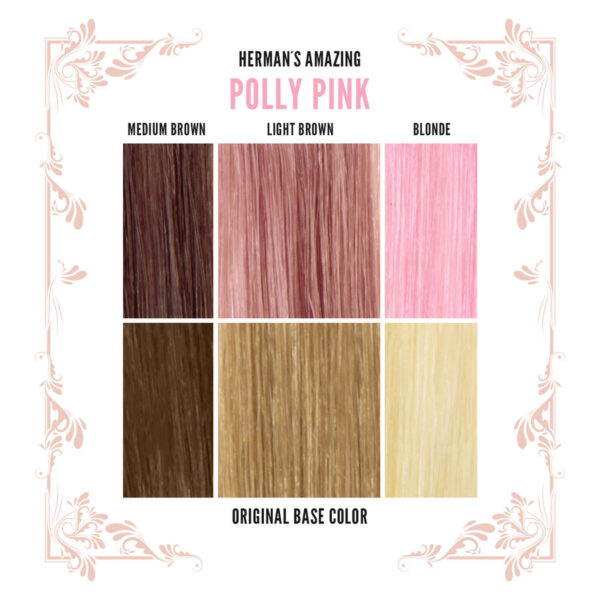 Polly Pink Colour Chart