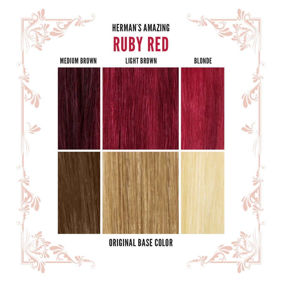 Ruby Red Hair Dye Australia