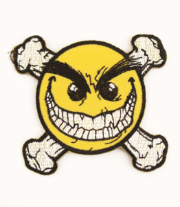 Insane Smiley Face Patch