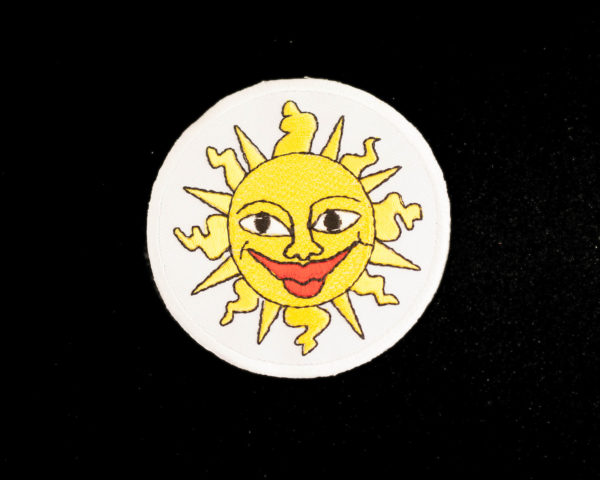 Smiley Face Sun Patch