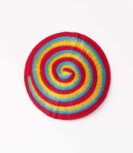 Red Spiral Patch
