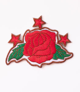 Rose and Stars Patch