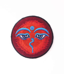 Red Shiva Patch