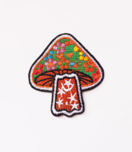 Magic Orange Mushroom Patch