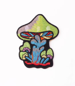 Magic Green Mushroom Patch