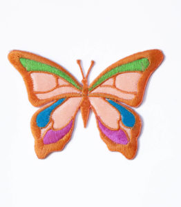 Small Orange Butterfly Patch