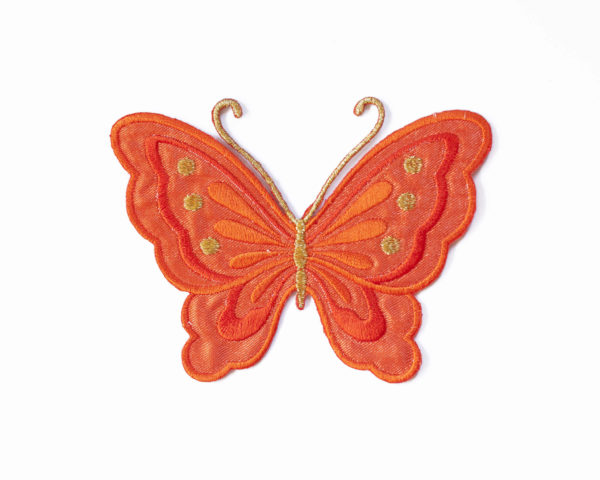 Orange Butterfly Patch
