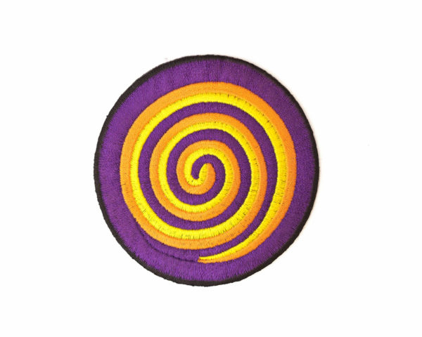 Purple Spiral Patch