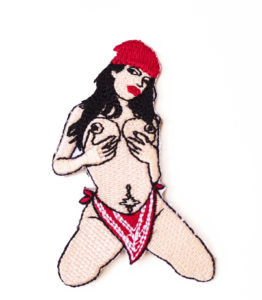 Naked Women Red Patch