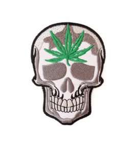 Weed Skull Patch