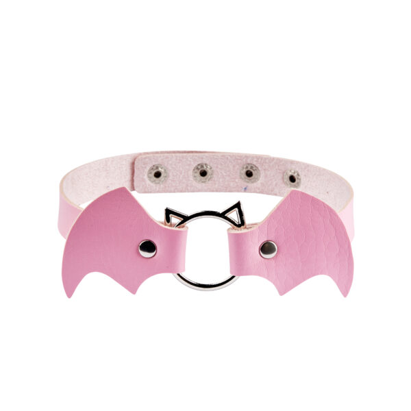 Bat Choker- Pink