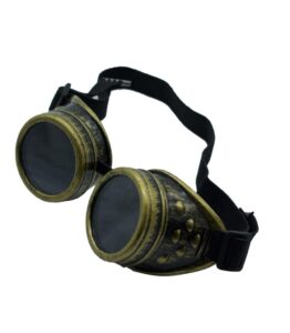 Steampunk Goggles- Antique Gold