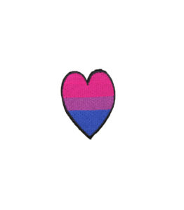 Bisexual Heart Patch