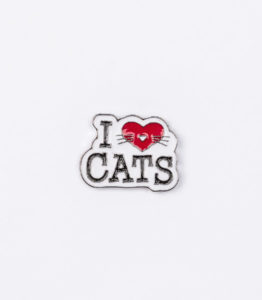 I Love Cats Pin