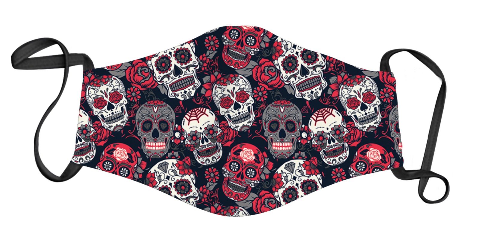 Face Mask - Day Of The Dead - Cybershop Australia