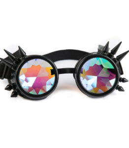 Spike Kaleidoscope Goggles- Black