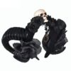 Black Ram Horns With Skull And Roses/Black - Image 2