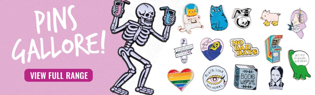 Pins Galore Promotion Banner