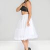 Hell Bunny Polly Petticoat - White - Image 2