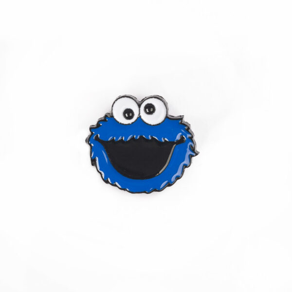 Cookie Monster Face Pin