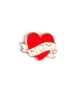 Mom Heart Pin