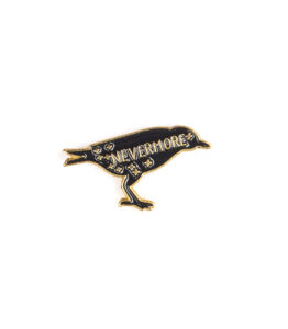 Nevermore Bird Pin