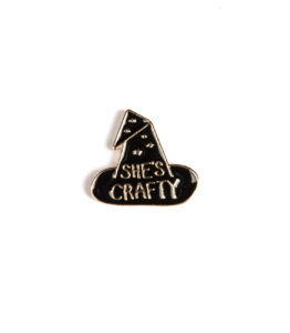 Shes Crafty Witch Hat Pin