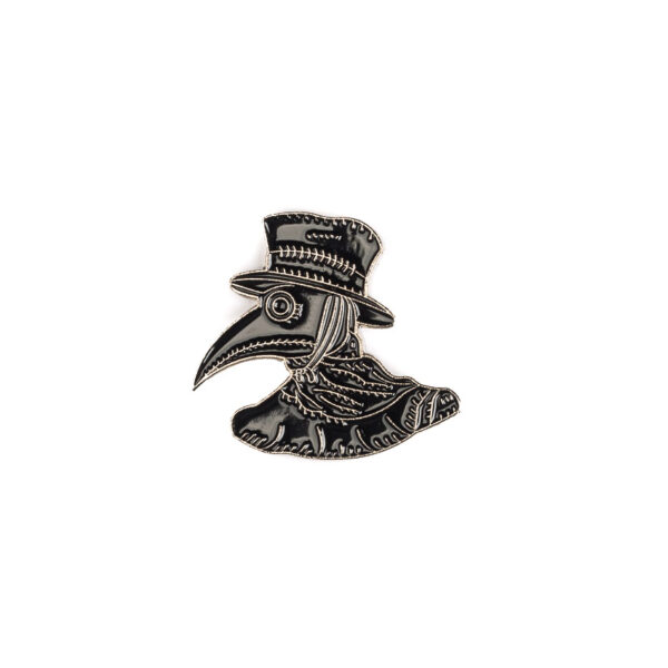 Witch Bird Face Pin