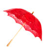 Red Lace Parasol
