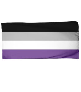 Pride Asexual Flag Beach Towel