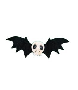 Bat Wings with Skull Clip On