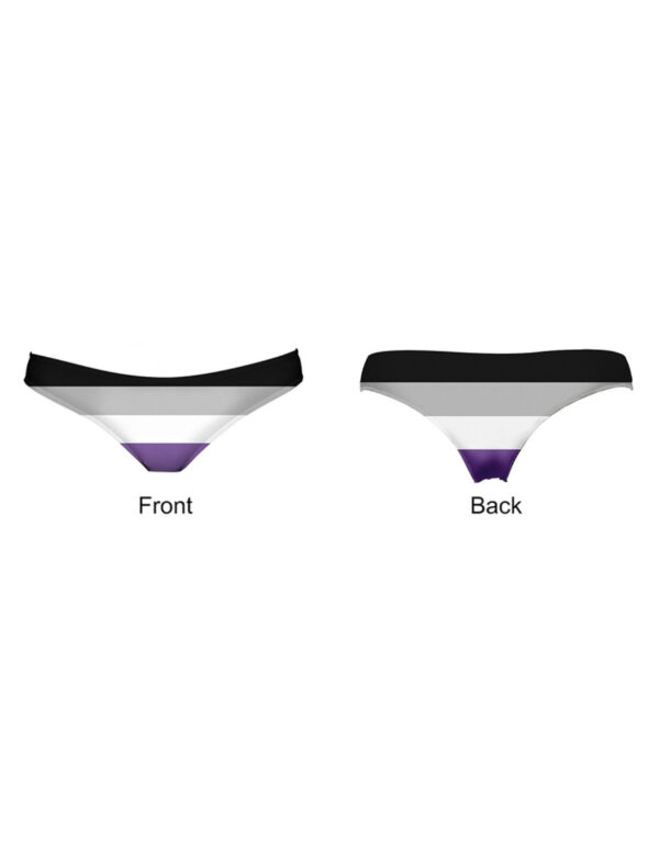 Pride Asexual Flag Hot Pants