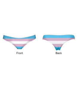 Pride Transgender Flag Hot Pants