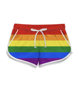 Pride Rainbow LGBTQ Flag Shorts