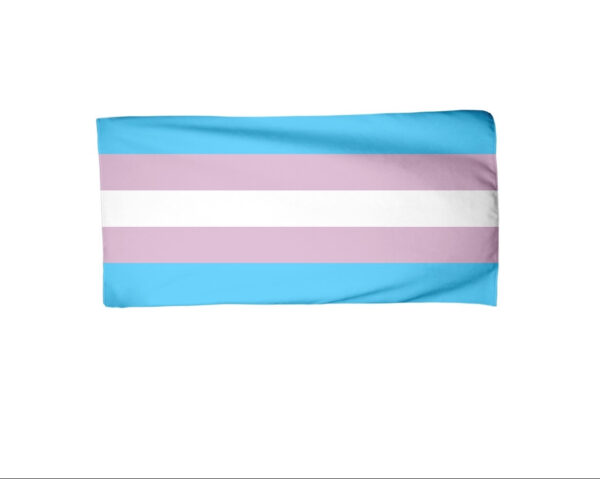 Pride Transgender Flag Beach Towel