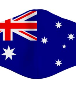 Aussie Flag Face Mask