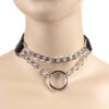 Black Choker with Chain